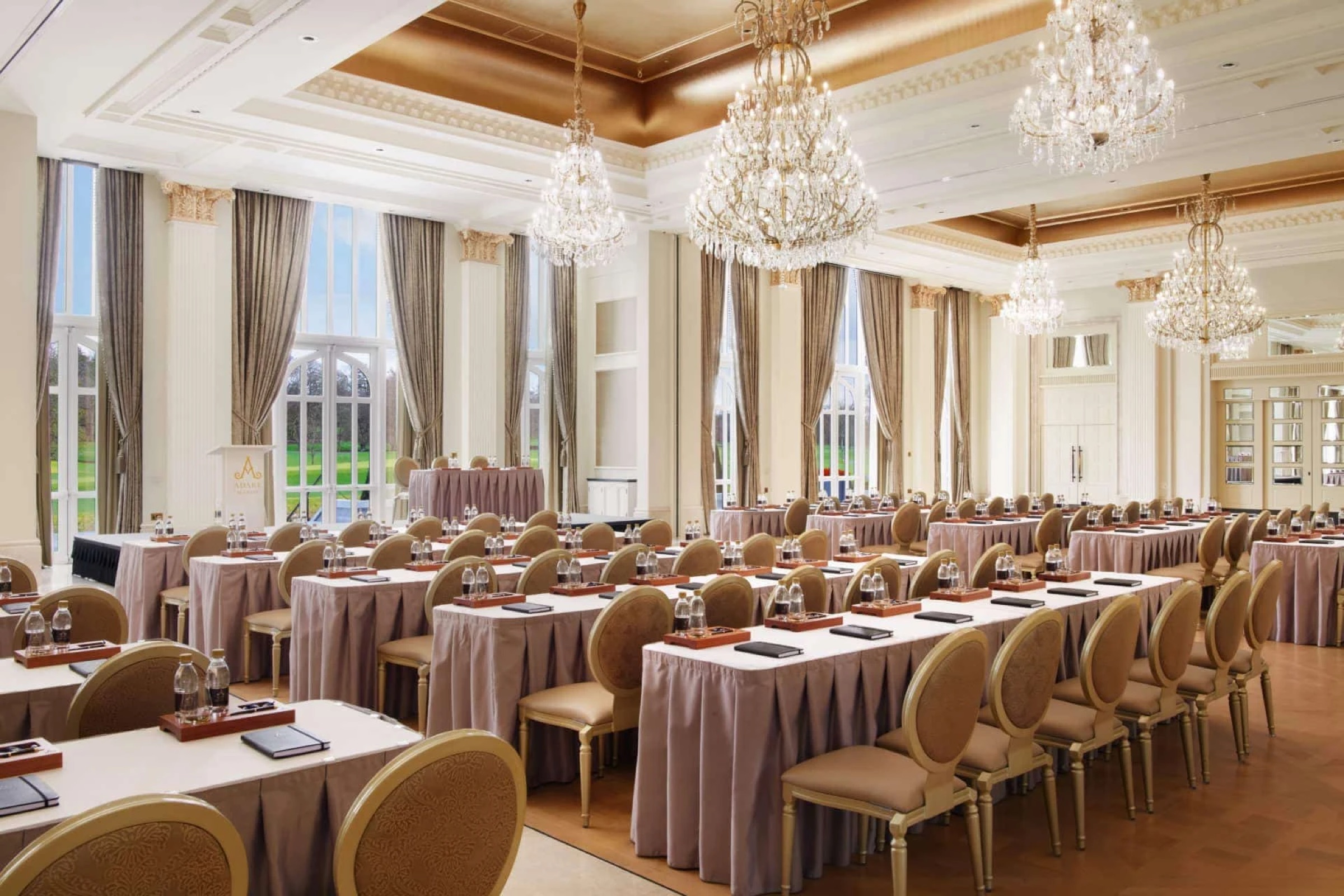 The ballroom at Adare Manor
